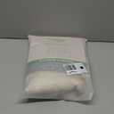 Long No Hooks Needed Linen Textured Shower Curtain with Snap-in Fabric Liner Set,Cream Hotel Luxury Decor Shower Curtains for Bathroom,Waterproof & Washable,71Wx80H