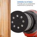 SAVITA 5 Inch 8 Hole Sander Pad Replacement Pad for D26451,151281-08, DW4388, 743081-8, 743051-7, Porter Cable - Fits DW421/K, DW423/K, BO5010, BO5030K, Porter Cable 390K 382 343