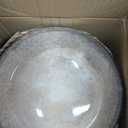 VIDA 12-Piece Porcelain Dinnerware Plate Set for 4 | Includes 4 Dinner Plates, 4 Dessert Plates, 4 Bowls | Modern Grey Ceramic Tableware, Stoneware Look, Microwave & Dishwasher Safe Dishes (Gray)