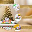 2 x BlinkWishes First Birthday Gifts, Baby 1st Birthday Wooden Decor, 3D Pop-Out Card Alternative, Laser-Cut Wood Tabletop Keepsake, Freestanding Tiered Tray Ornament, Gift for Baby Girls Boys