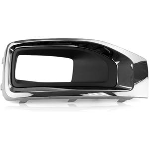 For GMC Yukon/Yukon XL 2015-2020 Fog Light Trim Passenger Side | Front | Primed | Chrome Bezel | Replacement For GM1039187 | 22936427