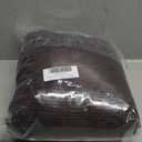 Turquoize 2 Piece Chair Covers Chair Slipcovers for Living Room Armchair Sofa Covers Chair Couch Cover with Arms Washable Furniture Protector for Chairs Feature Thick Jacquard Fabric (Chair, Brown)