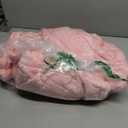 ZPECC Shark Blanket Onesie Hoodie - Wearable Shark Costume Pajamas with Fins, Cozy Flannel Animal Blanket for White Elephant Gift Movie Night Party (Pink,M) (M (Fit for Height 4'-4'7"))