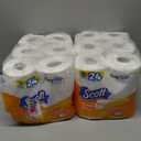 Scott ComfortPlus Toilet Paper, 12 Double Rolls, 231 Sheets per Roll, Septic-Safe, 1-Ply Toilet Tissue