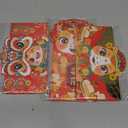 AIERSA Chinese Red Envelope for Money Gift, 2026 Year of the Horse Hongbao 12PCS with Gold Glitter, Lunar New Year & Chinese New Year Lucky Money Ampao Envelopes