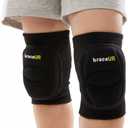 BraceUP Volleyball Knee Pads Youth 8-14 Girls Boys - Youth Volleyball Knee Pads, Knee Pads for Kids, Volleyball Accessories, Valley Ball Knee Pads Youth, Junior (XS)