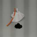 2 Pcs Christmas Cousin Robe Mini Desk Goose Outfit Xmas 7'' Mini Desk Goose Vacation Costume with Robe Hat Water Pipe for Winter Xmas Magnetic 7 Inch Geese Statue Key Holder Decor