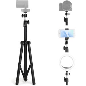 Magcubic 47" Tripod for Projector, Ring Light, Cell Phone and Camera