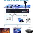 GWALSNTH 50500 in 1 Pandora Box Ultra Arcade Games Console, Plug and Play Video Games,1280X720 HD Display,49 Games Emulators,256GB TF Card,Up to 4 Players,Splited Type