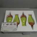 (Set of 4) | 12oz Terracotta Plant Watering Globes - Self Watering Planter Insert - Automatic Plant Watering Devices | Vacation Watering Pots for Indoor & Outdoor Plants