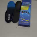 Plantar Fasciitis Insoles for Men Women - Orthotics Inserts, Shoe Insoles Arch Support Flat Feet Inserts Work Boot Insoles for Standing All Day (Mens 7-7 1/2 | Womens 9-9 1/2) (Blue)