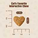 Get Naked Digestive Health Crunchy Cat Treats 6oz - Chicken Flavor, Grain-Free Cat Probiotics for Indoor Cats, Supports Healthy Digestion, Dental Health & Immunity, Made in The USA (EXP 03/30/27)