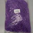 Bead Necklace, 120PCS New Years Eve Black Necklaces Stuff Accessories, 33" Mardi Gras Beads Necklace Costume Bulk, Festival Parade Throw for Halloween Wedding Party Events Supplies Decorations