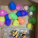 FUN LITTLE TOYS 12PCS Building Blocks Easter Eggs for Easter Egg Hunt Easter Basket Stuffers for Kids