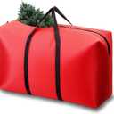 Small Christmas Tree Storage Bag Heavy Duty Christmas Tree Bag for 3FT/4FT/5FT Detachable Christmas Tree 600D Oxford Waterproof Dusty-Proof with 2 Reinforced Handle, Large Zipper Opening