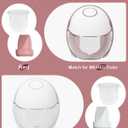12PC M6 Breast Pump Replacement Accessories, Including 8pcs Duckbill Valve and 4pcs Diaphragms for Momcozy Mobile Style | M6, Replace for Momcozy Pump Parts, Not Original Parts, 12PC Red
