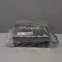 Sumnacon Tissue Box Cover Rectangle Leather Tissue Box Stylish Tissue Box Holder with Magnetic Bottom, Decorative PU Tissue Cover for Bathroom Living Room Bedroom Table Desk Home Office Car, Black