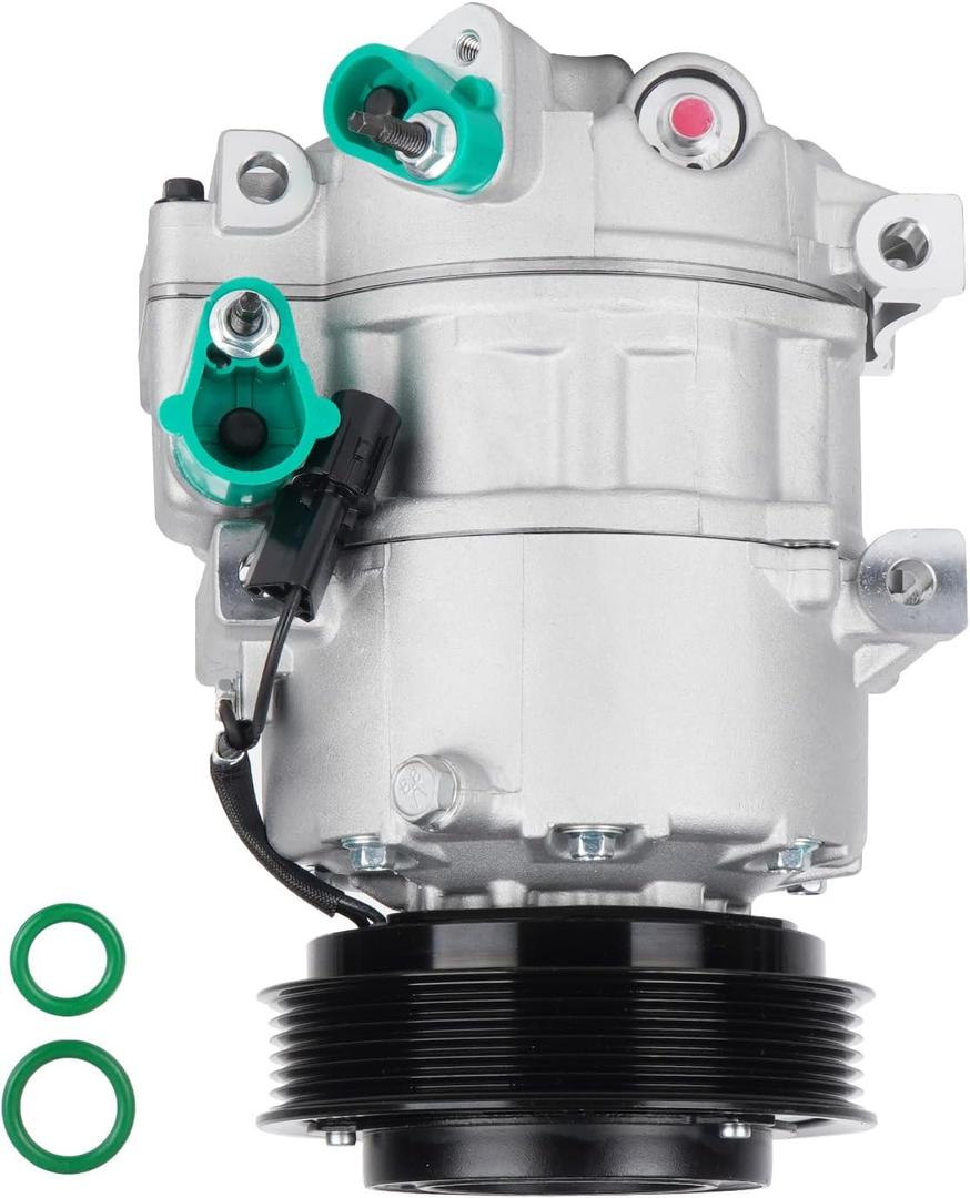 TadaMark Air Conditioner AC Compressor with Clutch Fit for Hyundai Azera 3.8L 2006-2011, for Azera 3.3L 2007-2011, for Santa Fe 2.7L 2007-2009, for Santa Fe 2.4L 2010-2012