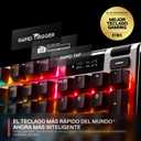 SteelSeries Apex Pro Gen 3 OmniPoint 3.0 HyperMagnetic Switches Adjustable Actuation Rapid Trigger Game-Ready Presets Protection Mode Rapid Tap/SOCD OLED RGB PBT Keycaps USB-C