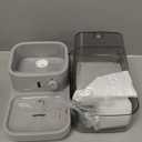 Smart Cat Water Fountain No Filter,Cat Drinking Water Fountain Bowl,Battery Operated Filterless Pet Water Fountain