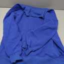 EasyGala Womens Fleece Sweatshirts with Pockets Oversized Turtleneck Pullover Trendy Long Sleeve Tops Fall Fashion Shirts (Blue, L)