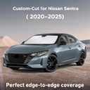 EcoNour Windshield Sunshade Compatible for Nissan Sentra 2020-2023 2024 2025, Sun Visor for Front Windshield & Window Sun Shade Cover, UV Heat Blocker & Protector, Car Accessories