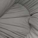 Foam Ball Pit, 47.2"x 13.8" Large Ball Pits for Toddlers, Soft Round Kiddie Baby Playpen Ball Pool for Kids, Ideal Gift for Babies Indoor and Outdoor Game, Grey, (Balls not Included)