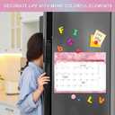 2 x 2026 Calendar -, Magnetic Calendar for Refrigerator Fridge Calendars Runs from January 2026 to June 2027, Colorful Monthly Organizer for Home & Office, 15"x12" (White)