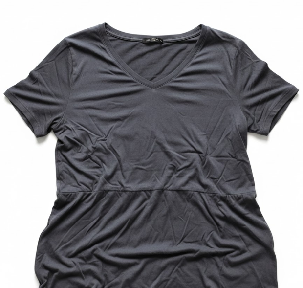 Black V-Neck Romper Small Loose Oversized Fit