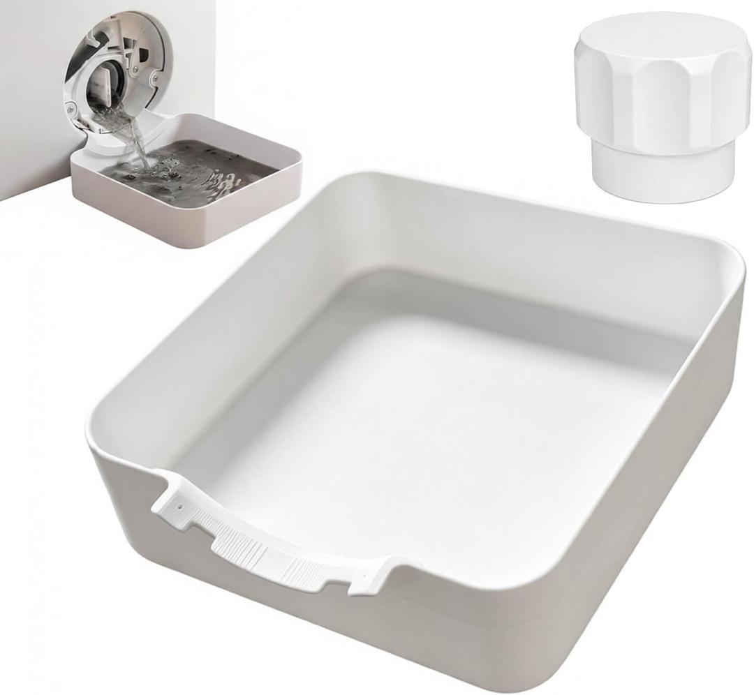 Front Load Washer Drain Tray, Compatible with Bosch Siemens Washers