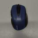 TECKNET Wireless Mouse, 2.4G Ergonomic Optical Mouse, Computer Mouse for Laptop, PC, Computer, Chromebook, Notebook, 6 Buttons, 24 Months Battery Life, 2600 DPI, 5 Adjustment Levels - Blue