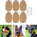 DOITOOL Dog Ear Support Kit with Adhesive Ear Posting Patches for Puppies and Dogs Correction Tool for Natural Suitable for All Breeds and Ages (Beige)