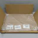 JAMBALAY Large Tempered Glass Cutting Board for Kitchen, 20"x16" Clear Glass Cutting Board with Non-Slip Feet, Large Glass Chopping Board, Heat Resistant, Scratch Resistant, Dishwasher Safe