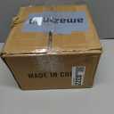 2 Pack White Flush Mount Ceiling Light, Farmhouse Ceiling Light Fixtures, 2-Light Rustic Metal Finish Industrial Kitchen Light Fixture for Bedroom, Hallway Light (2 Pack(9.8 in))