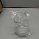 Dannke 48 Stemless Plastic Drink Cooler Glasses - 12oz Clear Disposable Party Cups for Parties - Drink CoolerTumblers