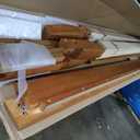 Mellow Naturalista Classic - 12 Inch Solid Wood Platform Bed with Wooden Slats, No Box Spring Needed, Easy Assembly, Queen, Pine