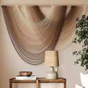 Macrame Wall Hanging Dip-Dye Boho Home Decor Fiber Wall Art Craftsmanship Bedroom Livingroom 57" W x 39" L