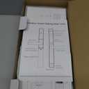 Sliding Door Smart Lock, Sliding Glass Door Lock with Fingerprint, JNZCH Smart Mortise Lock with App Control, IC Card, Keys, Anti-Peep Touchscreen, Perfect for Patio, Home (Black)