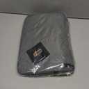 GORILLA GRIP Insulated Lunch Box Bag for Women Men,15L, Leakproof XL Reusable Soft Cooler Bags, Multiple Compartments, Mesh Pockets and Adjustable Strap, Food Tote Keeps Drinks Cold, 13x9, Light Gray