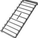 JXGRATE2 Gas Stove Grates Compatible with GE Central Cast Iron Grille Replacement GGF500 GGF600 GGS500 GGS600