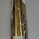 Gold Shower Curtain Rod - Tension Curtain Rod for Window or Bathroom Adjustable 32 to 62 inch Spring Tension Shower Rod No Drilling Non Slip, Gold