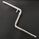 ZZRSDAN One Piece Crankarm Set, Wide One Piece Bike Crank to Crank Assembly Kit, Length of Arm:170mm/6.693"