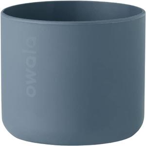 Owala Silicone Water Bottle Boot, Anti-Slip Protective Sleeve for Water Bottle, Protects FreeSip, Twist, and Flip Stainless Steel Water Bottles, 24 Oz, Blue