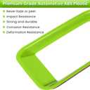 Front Grille Mesh Inserts & Headlight Cover for Jeep Wrangler JL JLU Sport & Sport S Only 2018-2023 Exterior Accessories Clip-in Grille Guard Cover Headlight Bezels Trim Ring (Green 9PCS)