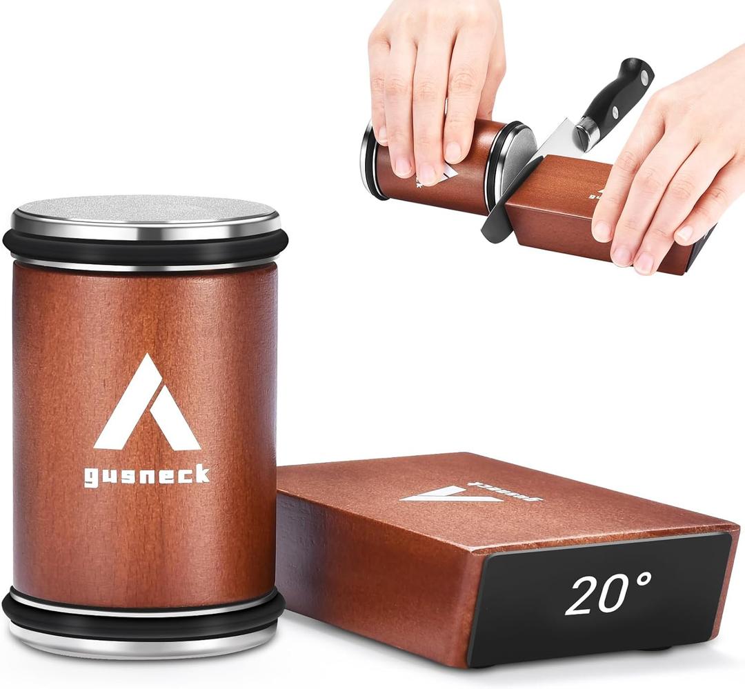 Rolling Knife Sharpener Tool for Kitchen Knifes.Industrial diamond grinding discs,Knife Sharpener Support 15 & 20 Magnetic Angles.Afilador De Cuchillos