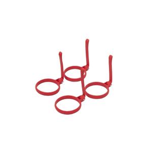 Char-Griller 8953 Flat Iron Griddle Egg Ring Outdoor Kitchen Accessory, 4-Pack