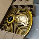 Geek Aire 16" Portable Battery Operated Floor Fan, Metal High Velocity Fan