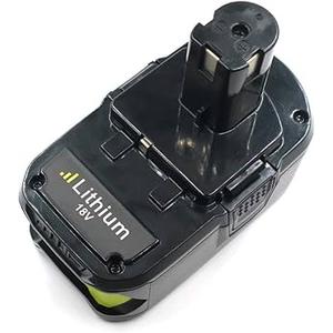 8.0Ah Battery Replacement for Ryobi 18V Lithium Battery Compatible with Ryobi 18 Volt ONE+ Plus P107 P108 P102 P103 P104 P105 P109 P122 Cordless Tools