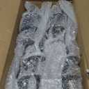 Ground Anchors Heavy Duty, Swing Set Anchor Kit 18 Inch 4 Pack Screw in Earth Anchors Trampoline Stakes High Wind Metal Auger Anchor for Shed Tent Carports Securing Animals Camping Mobile Home