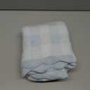 Mud Pie Children's Blue Gingham Chenille Blanket